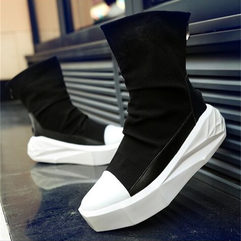 new Men 6 cm Height Increasing Platform Boots Back Zip Leather Shoes Male Mixed Colors Y3 High Top Black White Men's Boots 201127
new Men 6 cm Height Increasing Platform Boots Back Zip Leather Shoes Male Mixed Colors Y3 High Top Black White Men's Boots 201127