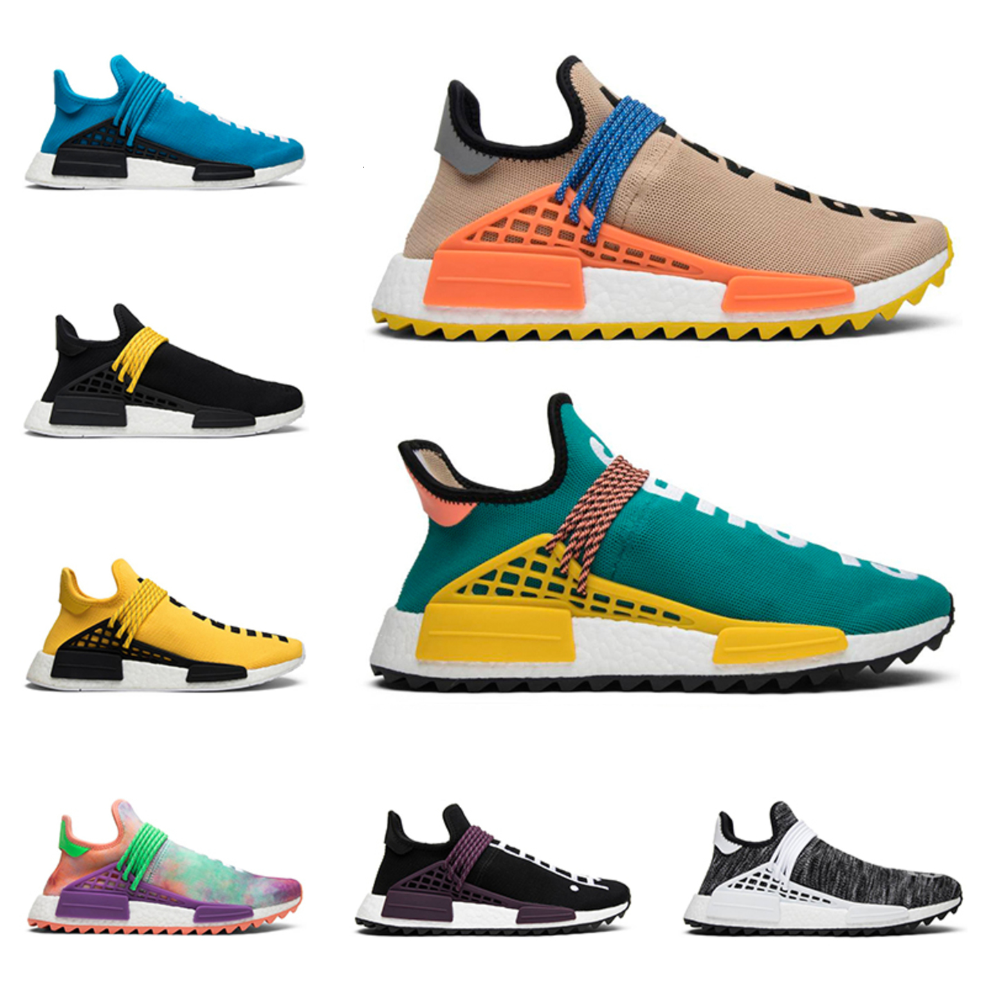 Cheap human race Pharrell Williams men women running shoes NERD Blank Canvas yellow mens trainers fashion runners sports sneakers, Box fees etc
Cheap human race Pharrell Williams men women running shoes NERD Blank Canvas yellow mens trainers fashion runners sports sneakers, Box fees etc