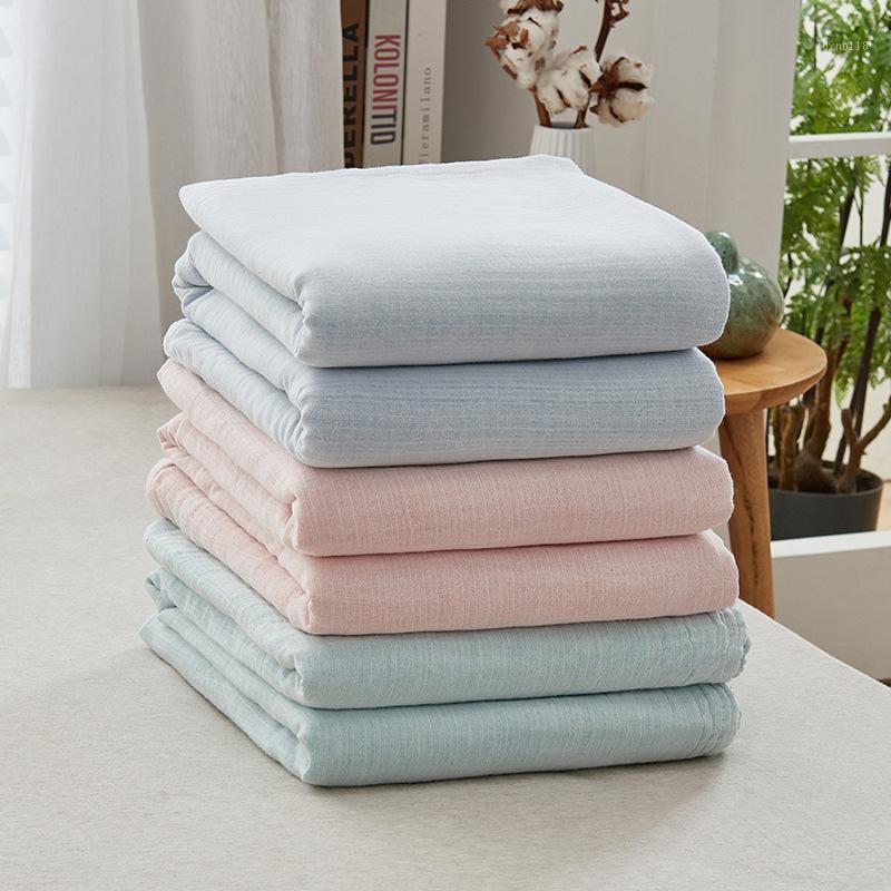 Japanese style solid color three-layer gauze wormwood fiber cotton student blanket towel blanket office lunch break1
Japanese style solid color three-layer gauze wormwood fiber cotton student blanket towel blanket office lunch break1