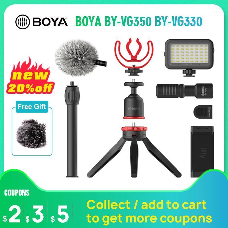 BOYA BY-VG350 BY-VG330 Microphone LED Light Phone Clip Tripod Holder Kit for Smartphone Vlogging Youtube Live Video Streaming1
BOYA BY-VG350 BY-VG330 Microphone LED Light Phone Clip Tripod Holder Kit for Smartphone Vlogging Youtube Live Video Streaming1
