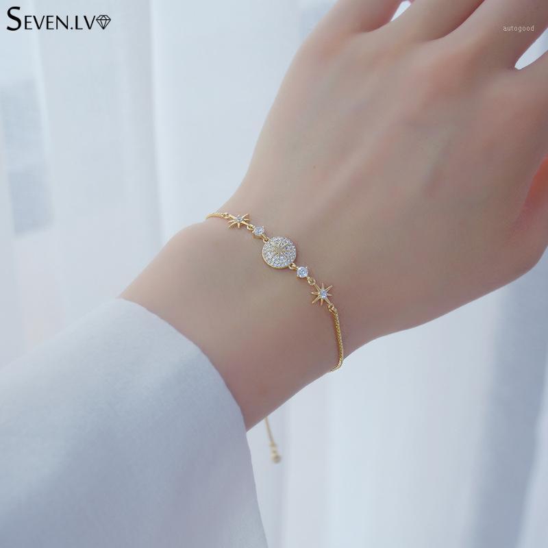 Charm Bracelets Golden Star Elegant Friendship Bracelet Zircon High Quality Chain Fashion Jewelry Gifts For Women1
Charm Bracelets Golden Star Elegant Friendship Bracelet Zircon High Quality Chain Fashion Jewelry Gifts For Women1