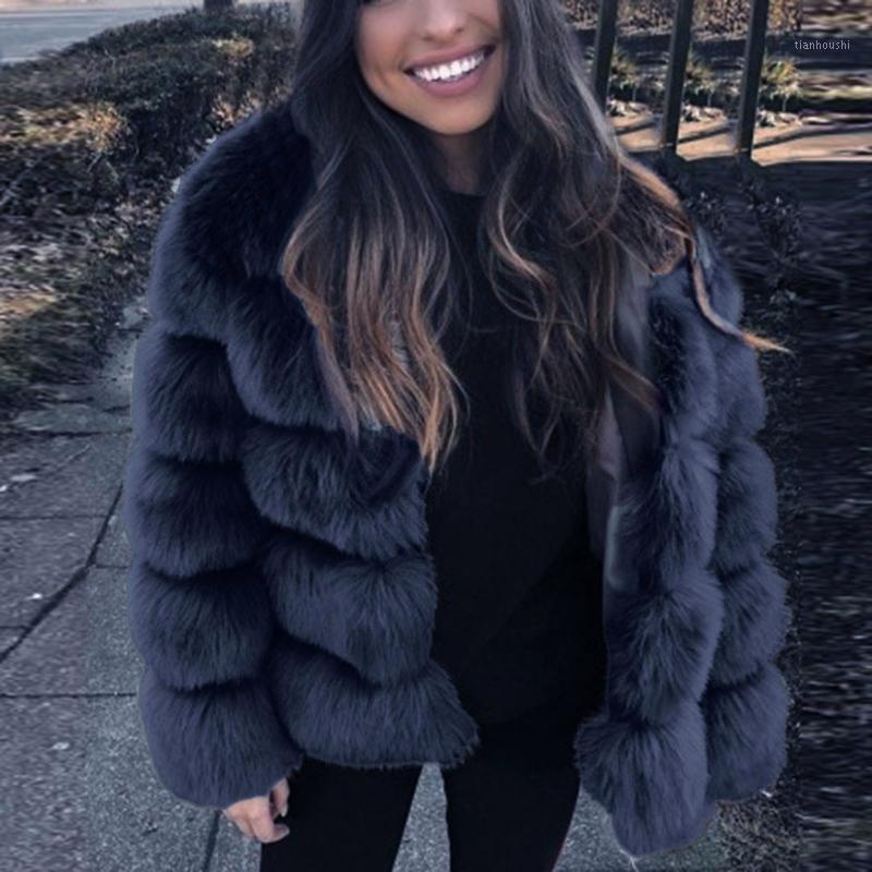 Mink Coats Women 2020 Winter Top Fashion Pink Faux Fur Coat Elegant Thick Warm Outerwear Fake Fur Jacket Chaquetas Mujer#G301, Black
Mink Coats Women 2020 Winter Top Fashion Pink Faux Fur Coat Elegant Thick Warm Outerwear Fake Fur Jacket Chaquetas Mujer#G301, Black