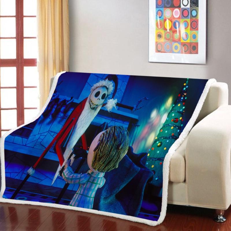 Cartoon Character Sherpa Fluff Warm Blanket Bed/Sofa/Codding Blanket Halloween 3D Microfiber Bedding Kids Gift
Cartoon Character Sherpa Fluff Warm Blanket Bed/Sofa/Codding Blanket Halloween 3D Microfiber Bedding Kids Gift