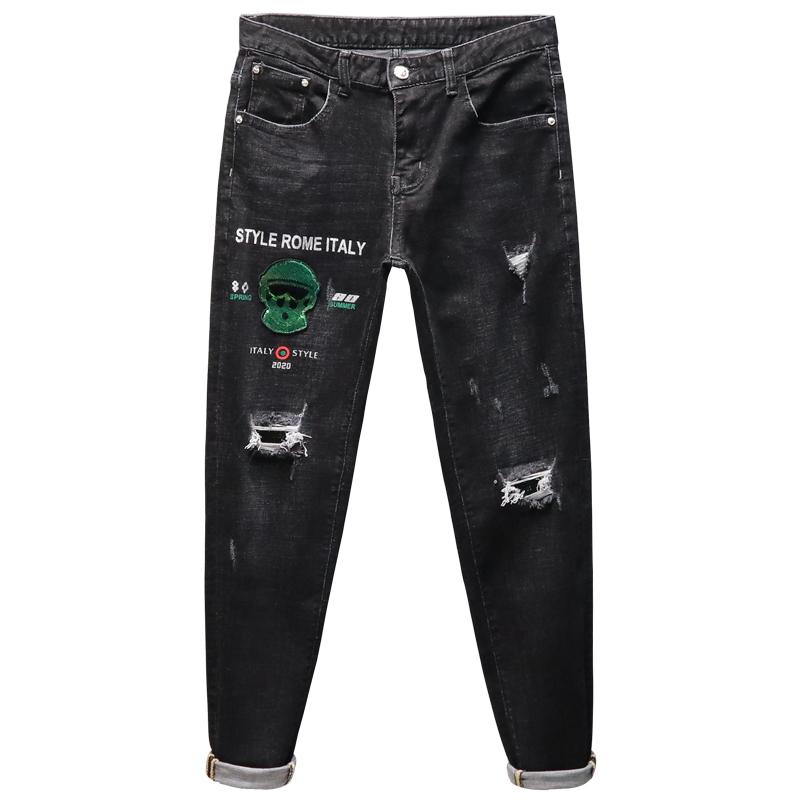 K10305 Fashion Men's Jeans 2020 Runway Luxury European Design party style Men's Clothing, As pic
K10305 Fashion Men's Jeans 2020 Runway Luxury European Design party style Men's Clothing, As pic