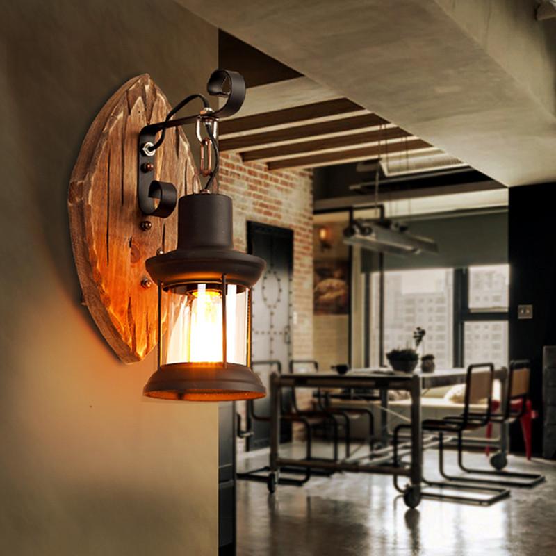Wooden Wall lamp For Studio Coffee Bar Restaurant industrial wall sconces Indoor outdoor vintage lantern lamp retro light
Wooden Wall lamp For Studio Coffee Bar Restaurant industrial wall sconces Indoor outdoor vintage lantern lamp retro light