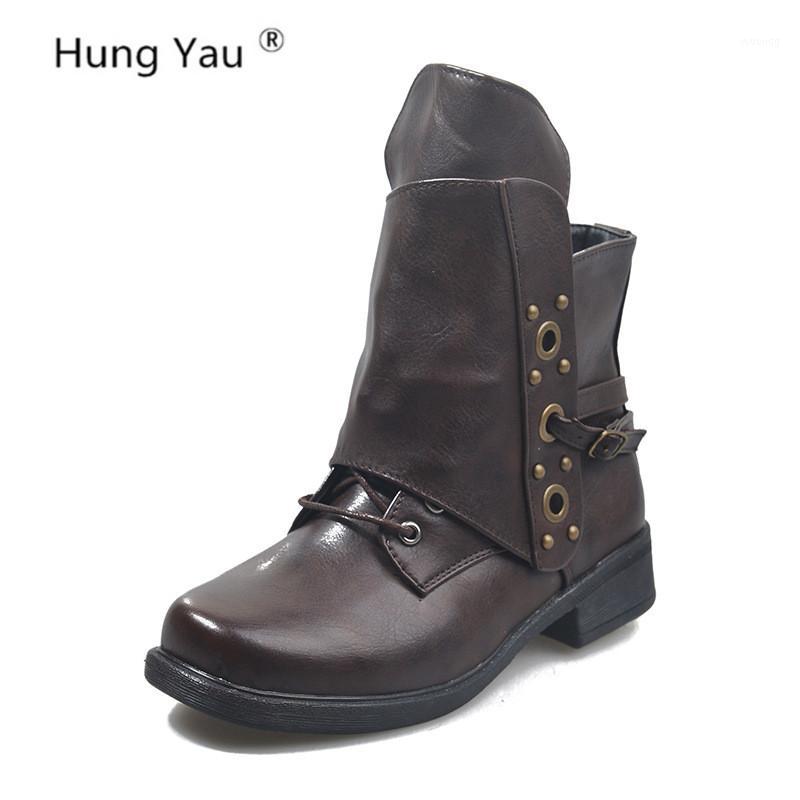 Women Ankle Boots Zipper Medium Women Punk Rivet Thick Heel Fashion Style Vintage Round Toe Fashion Autumn Boots Plus Size 35-431, Black
Women Ankle Boots Zipper Medium Women Punk Rivet Thick Heel Fashion Style Vintage Round Toe Fashion Autumn Boots Plus Size 35-431, Black
