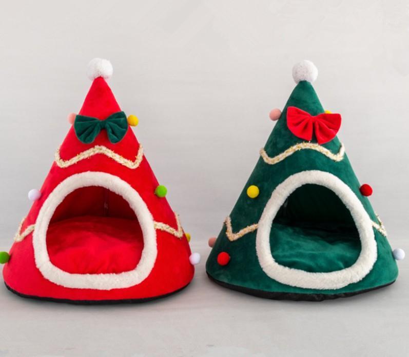Autumn winter warm pet products 3D sponge cat nest creative pet house tent Christmas hat modeling dog kennels1, As pic
Autumn winter warm pet products 3D sponge cat nest creative pet house tent Christmas hat modeling dog kennels1, As pic