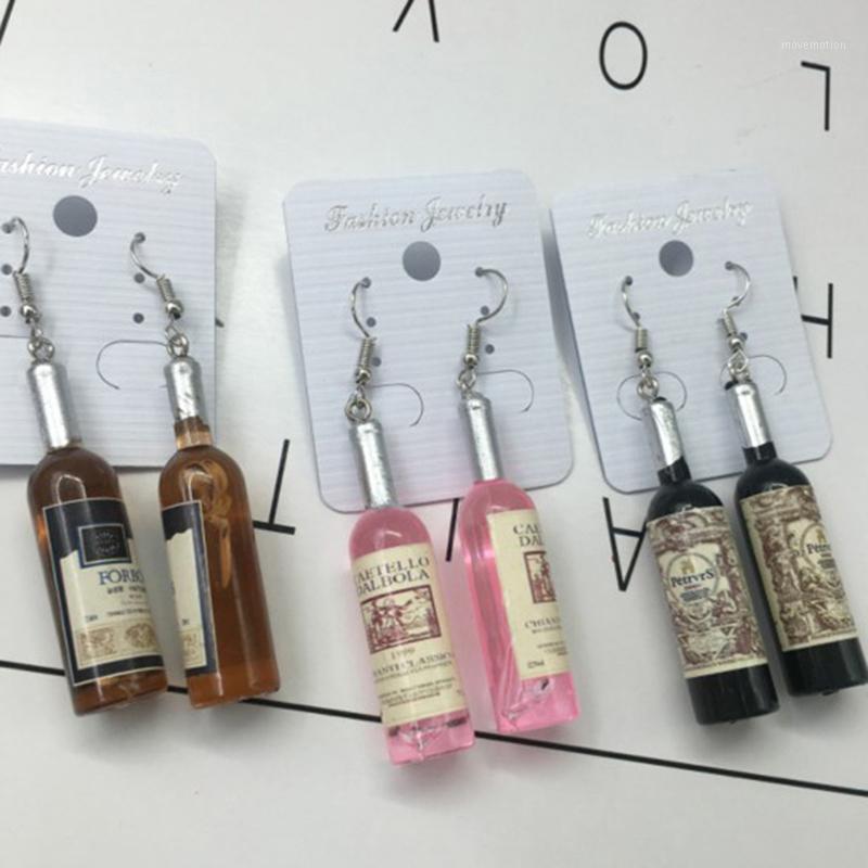 Creative Wine Bottle Pendant Dangle Earrings Fashion Woman Glass Cocktail Red Wine Earrings1
Creative Wine Bottle Pendant Dangle Earrings Fashion Woman Glass Cocktail Red Wine Earrings1
