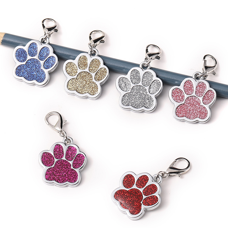 Lovely Personalized Dog Tags Engraved Dog Pet ID Name Collar Tag Pendant Pet Accessories Paw Glitter Personalized Dog Collar Tag DHD2541
Lovely Personalized Dog Tags Engraved Dog Pet ID Name Collar Tag Pendant Pet Accessories Paw Glitter Personalized Dog Collar Tag DHD2541
