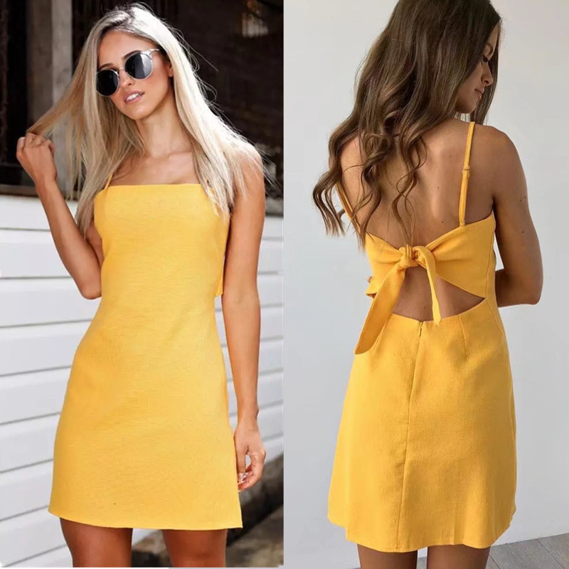 Hot Sale Solids Street Wear Women Sexy Hollow Belt Out for Back Arc Summer Ladies Holiday Beach Dressed Thin Dresses Y8sv, Black
Hot Sale Solids Street Wear Women Sexy Hollow Belt Out for Back Arc Summer Ladies Holiday Beach Dressed Thin Dresses Y8sv, Black