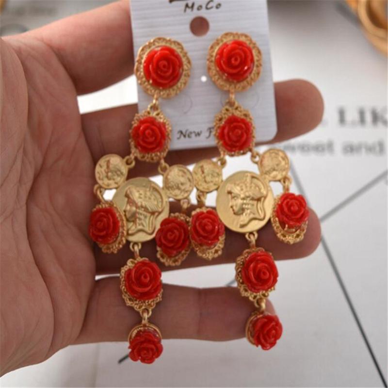 MHS.SUN Baroque Flower Drop Earrings Fashion Women/Girls Dangle Earrings Vintage Style European Ear Jewelry 1Pair/lot
MHS.SUN Baroque Flower Drop Earrings Fashion Women/Girls Dangle Earrings Vintage Style European Ear Jewelry 1Pair/lot