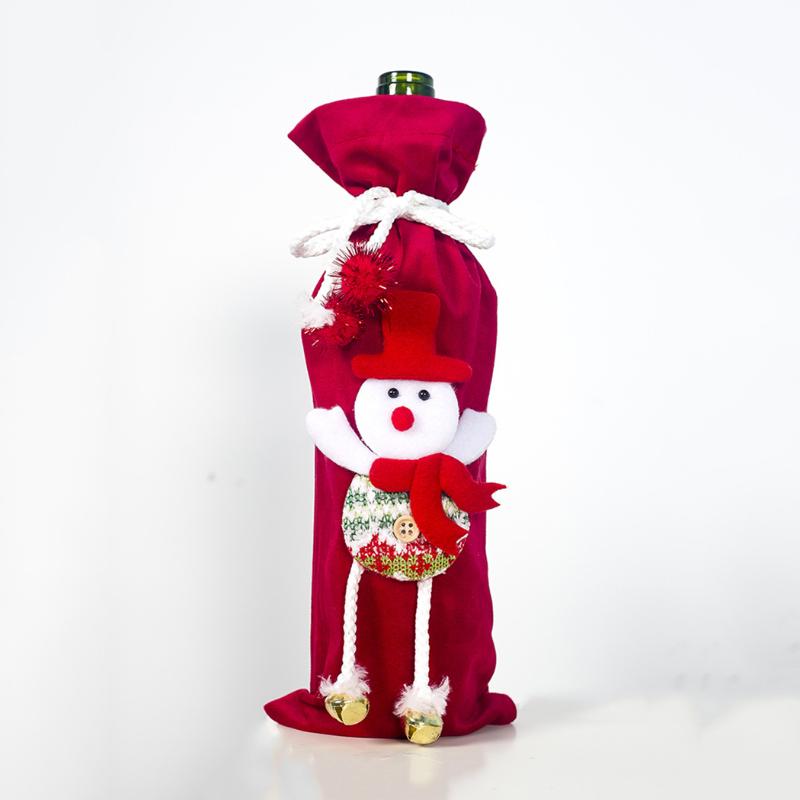 Cartoon Doll Santa Pants Christmas Candy Bags Wine Stocking Bottle Gift Bag Xmas Decoration Christmas Wine Bottle Cover Bag
Cartoon Doll Santa Pants Christmas Candy Bags Wine Stocking Bottle Gift Bag Xmas Decoration Christmas Wine Bottle Cover Bag