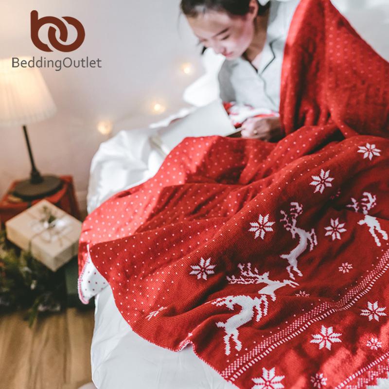 BeddingOutlet Christmas Blanket for Bed Elk Knitted Throw Blanket Red New Year Bedspreads Home Decor Xmas Gift Mantas De Cama
BeddingOutlet Christmas Blanket for Bed Elk Knitted Throw Blanket Red New Year Bedspreads Home Decor Xmas Gift Mantas De Cama