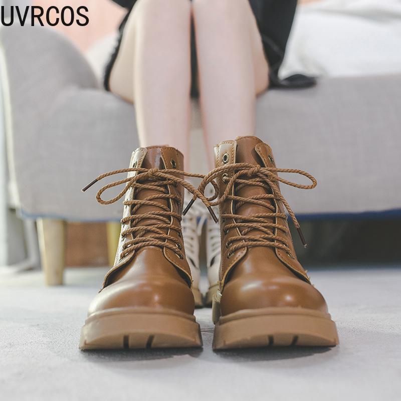 2021 New Lace Up Boots Fashion Womens Boots Ankle Platform White Women Western Rubber Women Black
2021 New Lace Up Boots Fashion Womens Boots Ankle Platform White Women Western Rubber Women Black