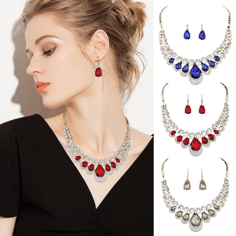 25# Womens Mixed Style Multicolor Bib Chain Necklace Earrings Women's Jewelry Gift Charm Party Luxury Clothing & Accessories
25# Womens Mixed Style Multicolor Bib Chain Necklace Earrings Women's Jewelry Gift Charm Party Luxury Clothing & Accessories