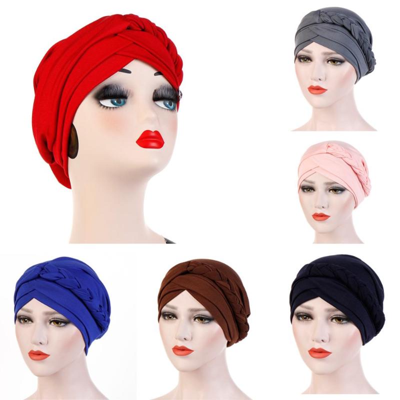 Muslim Women Braid Cross Whip Silk Turban Headwrap Hat Headscarf Chemo Beanie Caps Hijab Headwear Hair Accesories
Muslim Women Braid Cross Whip Silk Turban Headwrap Hat Headscarf Chemo Beanie Caps Hijab Headwear Hair Accesories