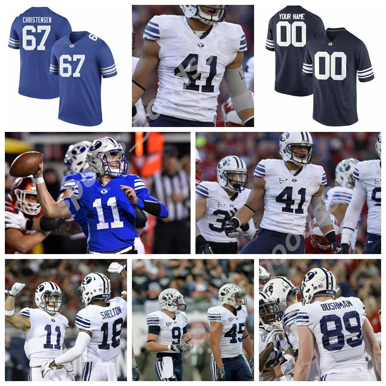 Custom BYU Cougars Jerseys Emmanuel Esukpa Jersey Kyle Griffitts Jackson McChensey Chase Wester Ty'Son Williams Football Jerseys Custom Stit, Colour 7
Custom BYU Cougars Jerseys Emmanuel Esukpa Jersey Kyle Griffitts Jackson McChensey Chase Wester Ty'Son Williams Football Jerseys Custom Stit, Colour 7