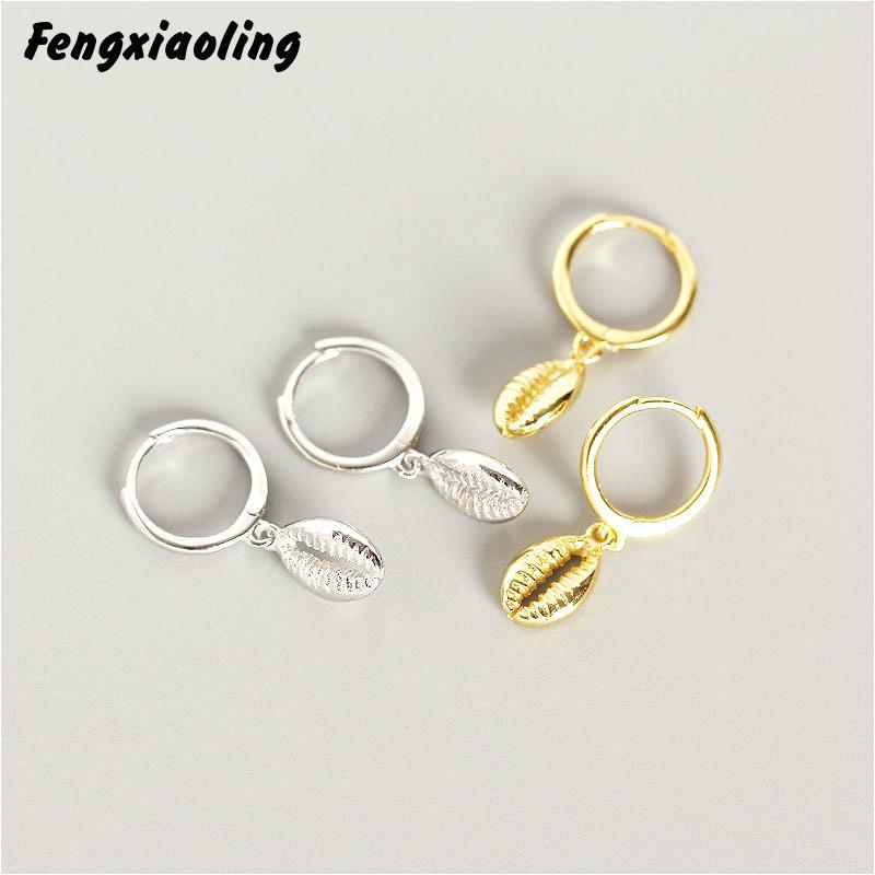Fengxiaoling 2020 New 925 Sterling Silver Light Luxury Shell Drop Earrings Jewelry Earrings For Women Vintage Silver Jewelry
Fengxiaoling 2020 New 925 Sterling Silver Light Luxury Shell Drop Earrings Jewelry Earrings For Women Vintage Silver Jewelry