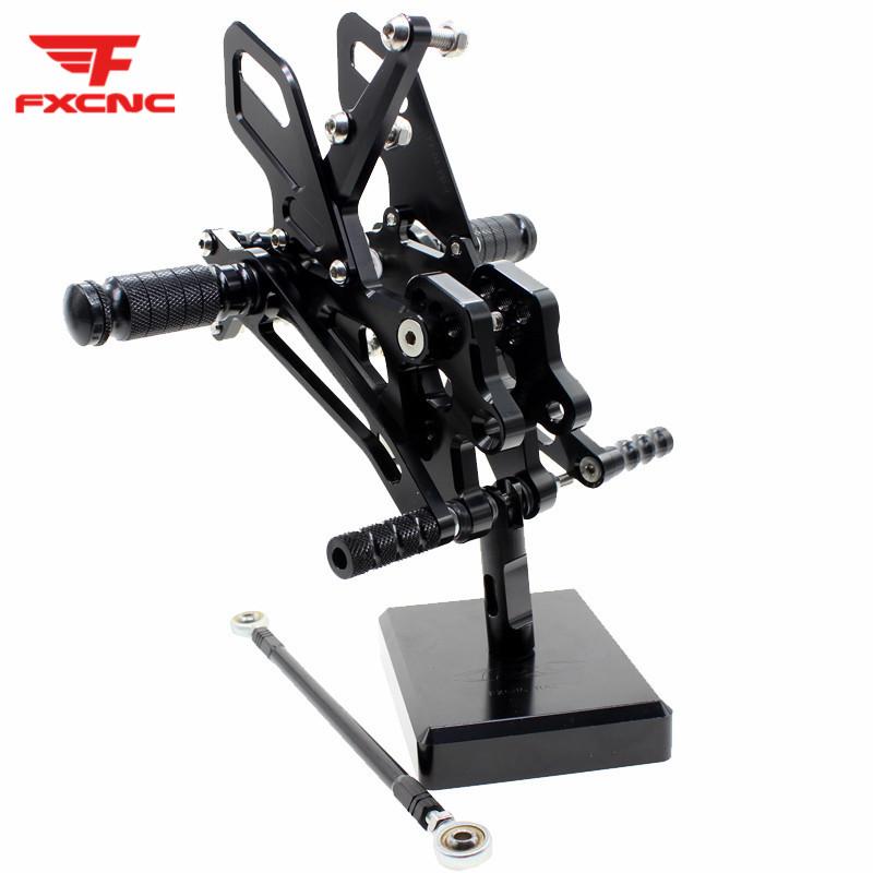 FOR ZX10R zx10r 2004 - 2005 CNC Aluminum Alloy Motorcycle footrest footpeg pedal foot peg Rearset Rear Set
FOR ZX10R zx10r 2004 - 2005 CNC Aluminum Alloy Motorcycle footrest footpeg pedal foot peg Rearset Rear Set