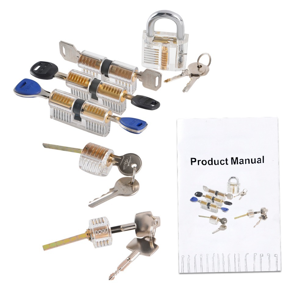 6PCS new perspective locksmith practice lock locksmith training tools Locksmith Supplies
6PCS new perspective locksmith practice lock locksmith training tools Locksmith Supplies