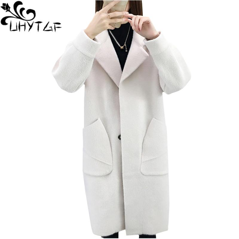 UHYTGF Woman Sweaters Knitted Mink Fleece Cardigan Autumn Winter Jacket Elegant Female Tops Coat Casual Plus Size Clothes 1096, Black
UHYTGF Woman Sweaters Knitted Mink Fleece Cardigan Autumn Winter Jacket Elegant Female Tops Coat Casual Plus Size Clothes 1096, Black