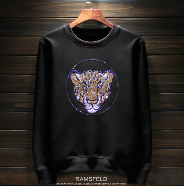 2021 New High Quality Hot Drill Top Head Round Neck Plush Sweatershirt Hoodies H99z, As shown
2021 New High Quality Hot Drill Top Head Round Neck Plush Sweatershirt Hoodies H99z, As shown