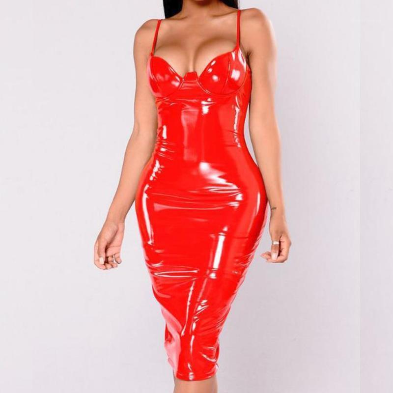 Plus Size 4XL 5XL 6XL Faux Leather Midi Bodycon Dresses Stretchy Shiny Wetlook Clubwear Party Sexy Pencil Dress Vestidos1, White dress
Plus Size 4XL 5XL 6XL Faux Leather Midi Bodycon Dresses Stretchy Shiny Wetlook Clubwear Party Sexy Pencil Dress Vestidos1, White dress