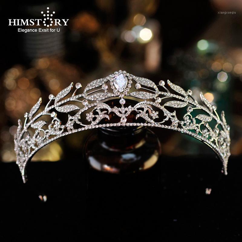 Hair Clips & Barrettes Himstory Bridal Jewelry Zircon Crystal Tiara Queen Pageant Crown Women Diadem Headband For Party Dress Brides Ornamen, Golden;silver
Hair Clips & Barrettes Himstory Bridal Jewelry Zircon Crystal Tiara Queen Pageant Crown Women Diadem Headband For Party Dress Brides Ornamen, Golden;silver