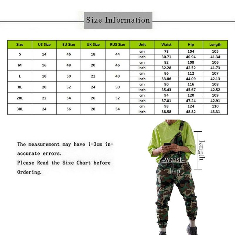 Men One Shoulder Fashion Jeans Jumpsuit Casual Camouflage Print Jeans Jumpsuits Overalls Tracksuit Camo Suspender Pant AAA Discount for in-store purch