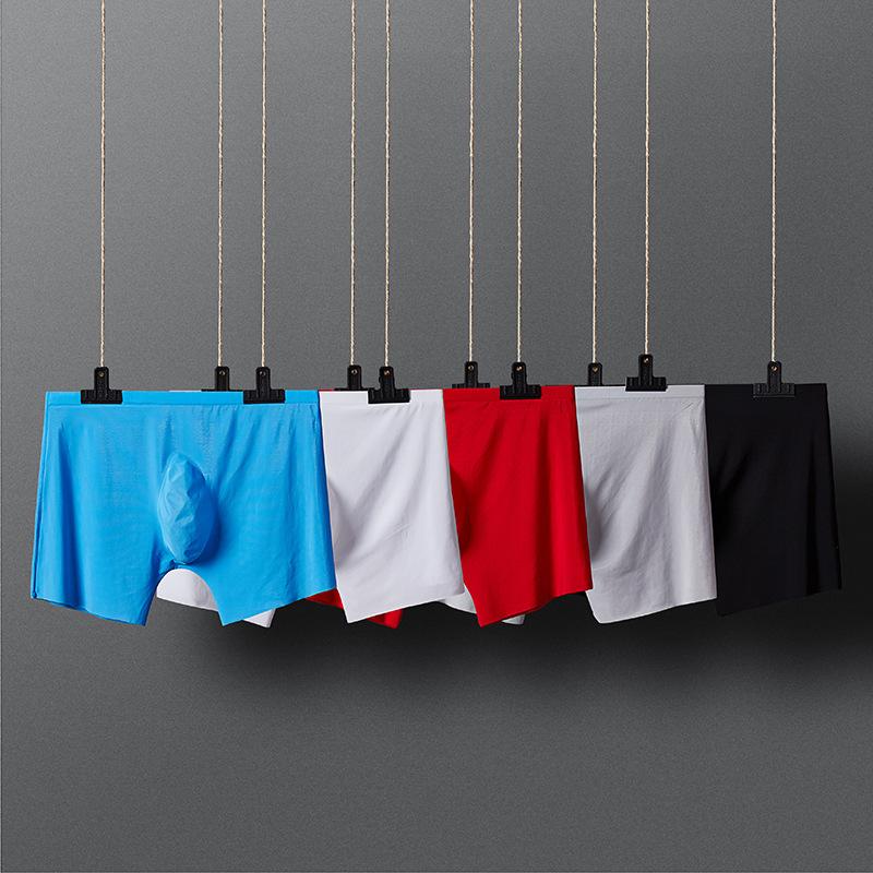 3 Packaged in the Shape of Bars Viscose MEN'S Underwear MEN'S Boxers Youth Solid Seemless Sexy Breathable Medium Waist Four Corn, 3 article combo 2
3 Packaged in the Shape of Bars Viscose MEN'S Underwear MEN'S Boxers Youth Solid Seemless Sexy Breathable Medium Waist Four Corn, 3 article combo 2