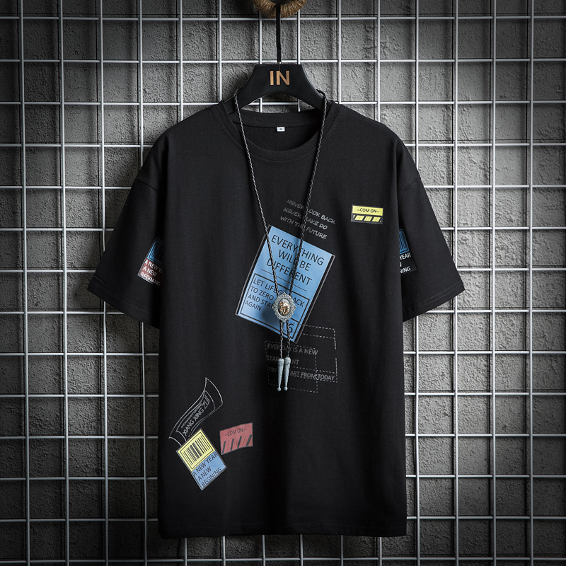 New Black White Blue Oversized 2021 Men's Skateboard Hip Hop T-shirt Short Sleeves Streetwear Tops Tees Tshirt Mj40, T336 black
New Black White Blue Oversized 2021 Men's Skateboard Hip Hop T-shirt Short Sleeves Streetwear Tops Tees Tshirt Mj40, T336 black