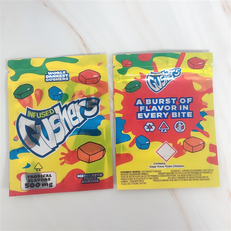 2021wf Candy Bags Medicated Fruit Snack 500MG Worlds Dankest Tropical And Sour Tropical Flavors Edibles Gummies Packaging Mylar Bags
2021wf Candy Bags Medicated Fruit Snack 500MG Worlds Dankest Tropical And Sour Tropical Flavors Edibles Gummies Packaging Mylar Bags
