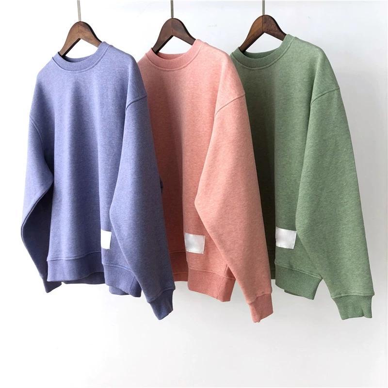 Plus velvet O-neck Sweatshirt 4 colors long sleeve loose wild pullover sweatshirt men and women1
Plus velvet O-neck Sweatshirt 4 colors long sleeve loose wild pullover sweatshirt men and women1