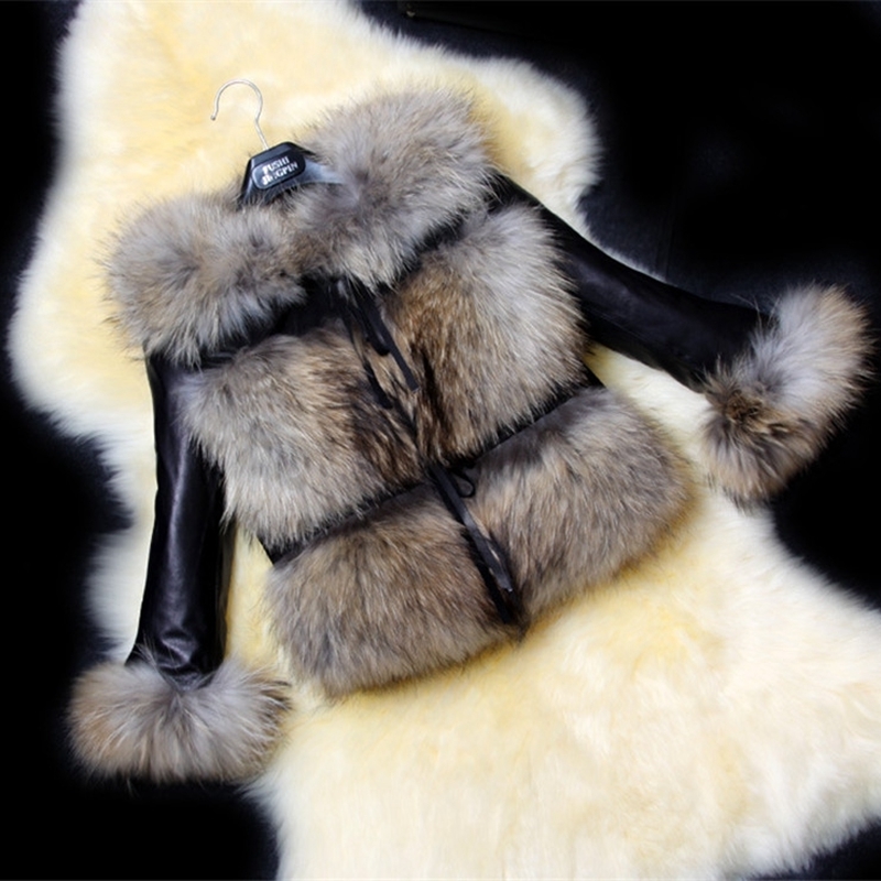 New Winter Women Fur Coats Thicken Faux Leather Fur Female Slim Coat Fur Lining Leather Jacket Aviator Jacket Plus Size Casual 201028