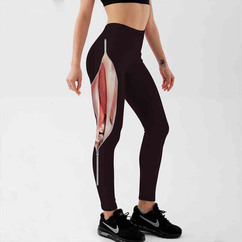 Qickitout Unique Design Womens Leggings Tearing Muscles With Zipper Printed Legging Black Fit Casual Bottom Drop
Qickitout Unique Design Womens Leggings Tearing Muscles With Zipper Printed Legging Black Fit Casual Bottom Drop