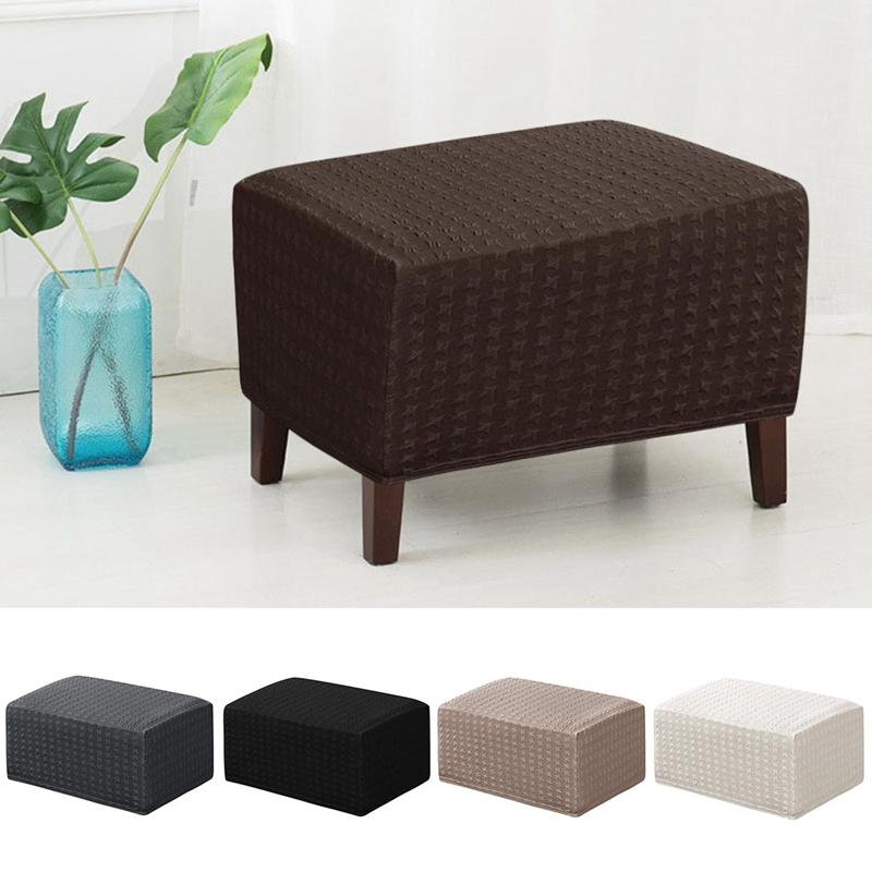 Pure Color Ottoman Stool Cover Stretch Chair Foot Stool Rest Covers Elastic for Home Decor Furniture Protector Slipcover
Pure Color Ottoman Stool Cover Stretch Chair Foot Stool Rest Covers Elastic for Home Decor Furniture Protector Slipcover