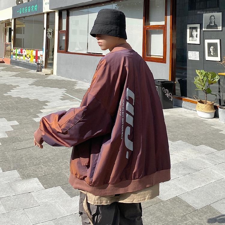 2020 Spring And Autumn New National Tide Shiny Reflective Jacket Fashion Casual Loose Baseball Collar Top Jacket Red Green /Blue1, Blue
2020 Spring And Autumn New National Tide Shiny Reflective Jacket Fashion Casual Loose Baseball Collar Top Jacket Red Green /Blue1, Blue