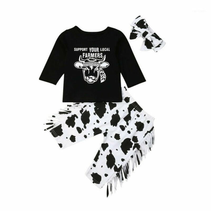 Newborn Baby Girl Boy Winter Clothes Cow Long Sleeves T-Shirt Tassels Pants Headnband 3PCS Outfits Set1, As pic
Newborn Baby Girl Boy Winter Clothes Cow Long Sleeves T-Shirt Tassels Pants Headnband 3PCS Outfits Set1, As pic