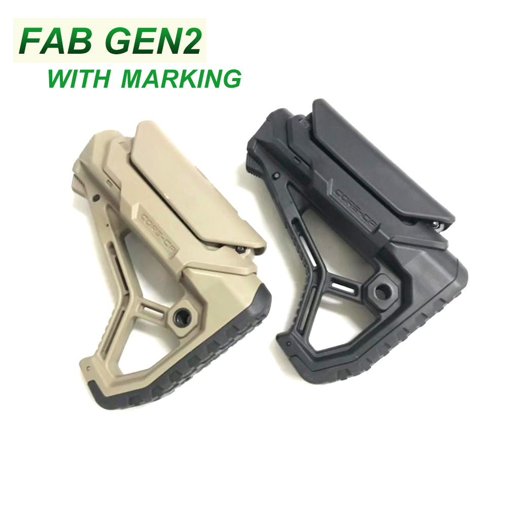 Tactical FAB defense BUTTSTOCK core-cp AR15 Adjustable Extended Stock for Hunting Rifle Airsoft M4 AK STOCK
Tactical FAB defense BUTTSTOCK core-cp AR15 Adjustable Extended Stock for Hunting Rifle Airsoft M4 AK STOCK