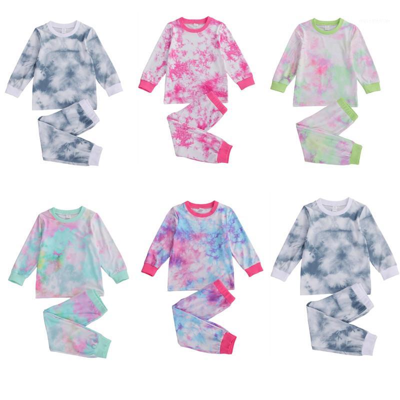 Autumn Children Kids Sleepwear Baby Pajamas Sets Baby Boys Tie-dye Print pyjamas Nightwear Girls Night Clothes Kids Clothing Set1
Autumn Children Kids Sleepwear Baby Pajamas Sets Baby Boys Tie-dye Print pyjamas Nightwear Girls Night Clothes Kids Clothing Set1