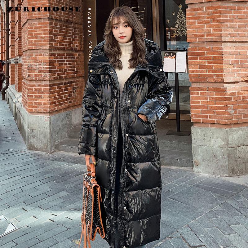 ZURICHOUSE 2020 Winter Jacket Women Long Puffer Bubble Coat Fashion Glossy Black Thick Warm Loose Hooded Women' Parka
ZURICHOUSE 2020 Winter Jacket Women Long Puffer Bubble Coat Fashion Glossy Black Thick Warm Loose Hooded Women' Parka
