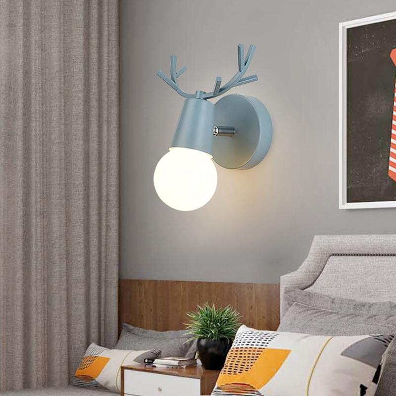 Nordic Designer Living Room Wall Lamps 220V E27 Antlers Wall Lamps Lights for Led Bedroom Decoration Holtel Corridor 8 Color
Nordic Designer Living Room Wall Lamps 220V E27 Antlers Wall Lamps Lights for Led Bedroom Decoration Holtel Corridor 8 Color