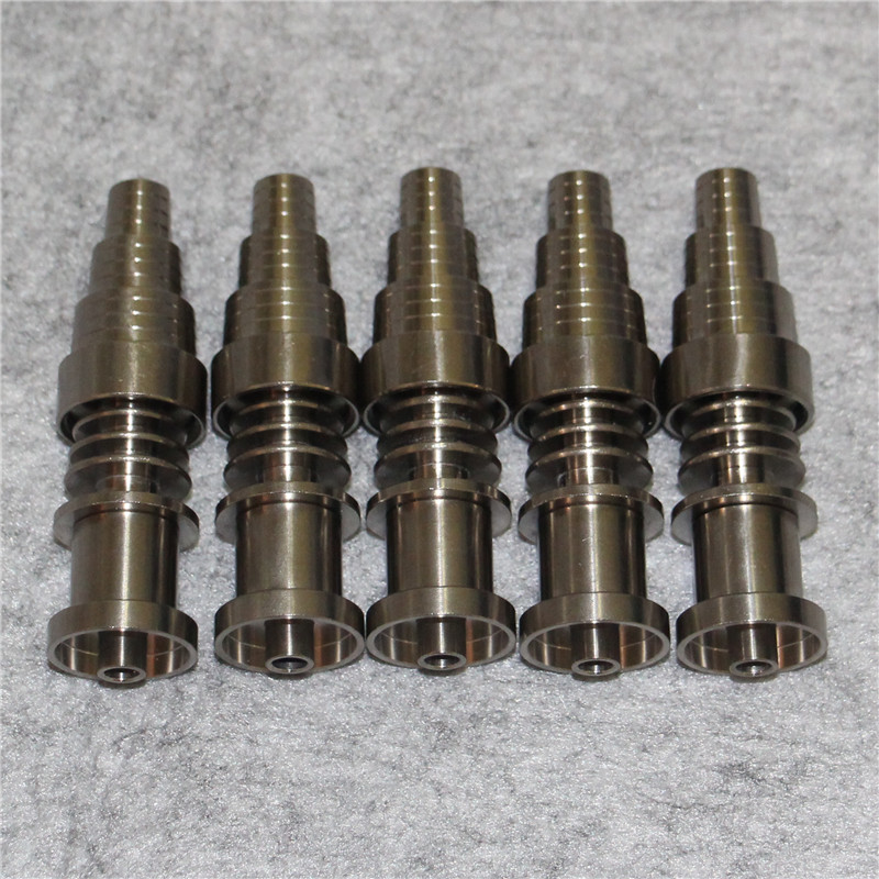 Wholesale Universal Gr2 Titanium Nail Male and Female 16 20mm 6IN1 domeless titanium nail Ti Nail for wax dab glass bongs
Wholesale Universal Gr2 Titanium Nail Male and Female 16 20mm 6IN1 domeless titanium nail Ti Nail for wax dab glass bongs