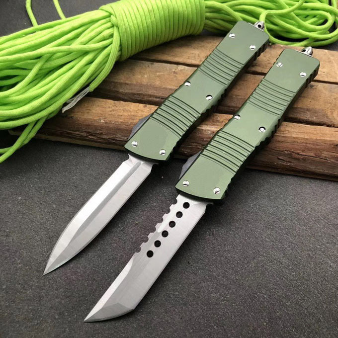US Style Combat Dinosaur Automatic Knife Double Action Fast Open Tanto Survival UT85 Hunting Pocket Auto Knives BM 3300 3400 4600 C07 Italy
US Style Combat Dinosaur Automatic Knife Double Action Fast Open Tanto Survival UT85 Hunting Pocket Auto Knives BM 3300 3400 4600 C07 Italy