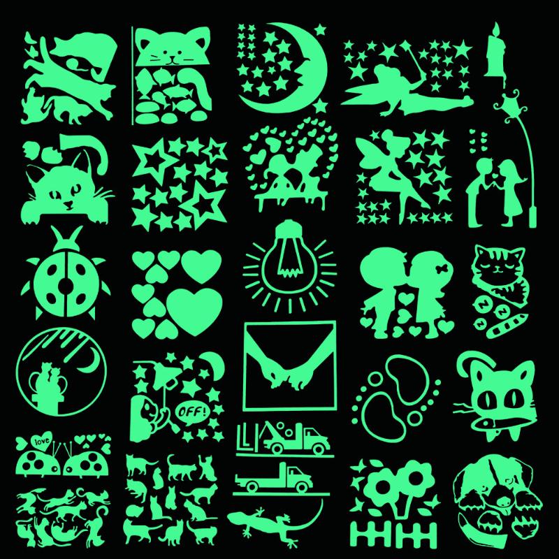 1PCS Wall Stickers Home Decor Cartoon Luminous Switch Sticker Glow in the Dark Kids Room Decoration Sticker Decal Cat
1PCS Wall Stickers Home Decor Cartoon Luminous Switch Sticker Glow in the Dark Kids Room Decoration Sticker Decal Cat