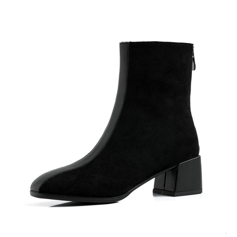 New 2021 Autumn Winter Round Toe Fashion Ankle Pu Leather + Flock Women Shoes Square Heel Short Boots Size34-43 Lqf5, Apricot
New 2021 Autumn Winter Round Toe Fashion Ankle Pu Leather + Flock Women Shoes Square Heel Short Boots Size34-43 Lqf5, Apricot