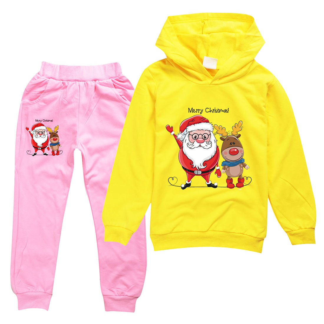 Chill Sets 2 Piece Sets for Kids Boy Fall Clothes Wholesale Clothing Merry Christmas Thanksgiving Outfits for GirlsX1019