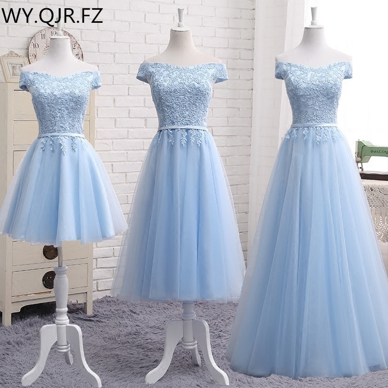 MNZ502L#Bridesmaid Dresses Lace Up Short Middle Long Party Prom Dress Blue Bean Paste Champagne Plus Size Custom Free Shipping 201113, Short 85 cm
MNZ502L#Bridesmaid Dresses Lace Up Short Middle Long Party Prom Dress Blue Bean Paste Champagne Plus Size Custom Free Shipping 201113, Short 85 cm