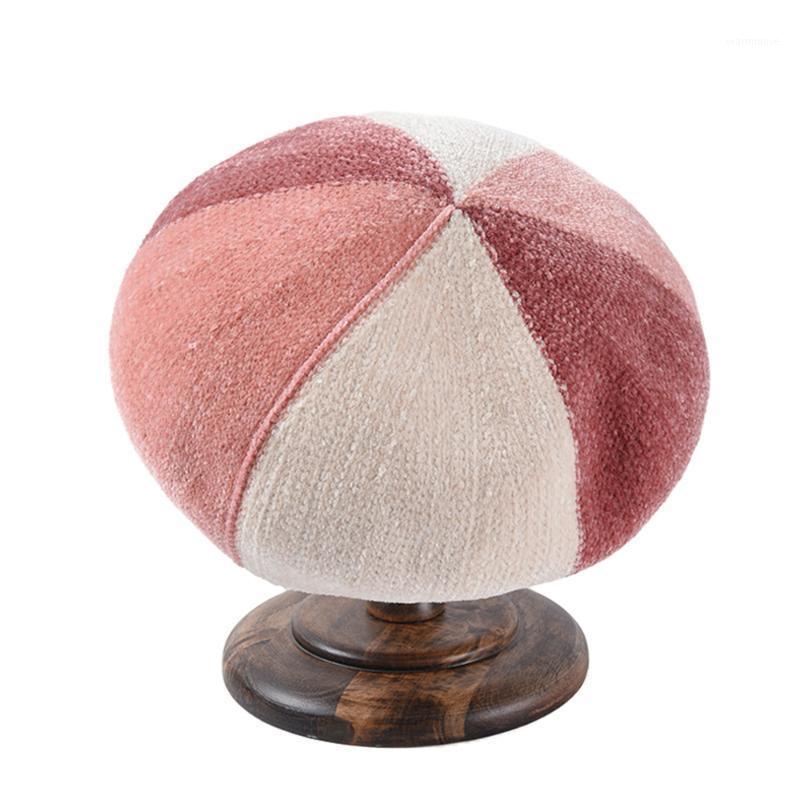 Autumn winter female dome chenille beret color matching stitching fashion personality trend casual wild painter style cute sweet1, Yellow
Autumn winter female dome chenille beret color matching stitching fashion personality trend casual wild painter style cute sweet1, Yellow