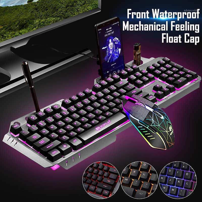 Gaming Keyboard Mouse Set Mechanical Feel With RGB LED Backlight Phone Holder Gamer USB Wired Ergonomic Keyboard Combos1
Gaming Keyboard Mouse Set Mechanical Feel With RGB LED Backlight Phone Holder Gamer USB Wired Ergonomic Keyboard Combos1